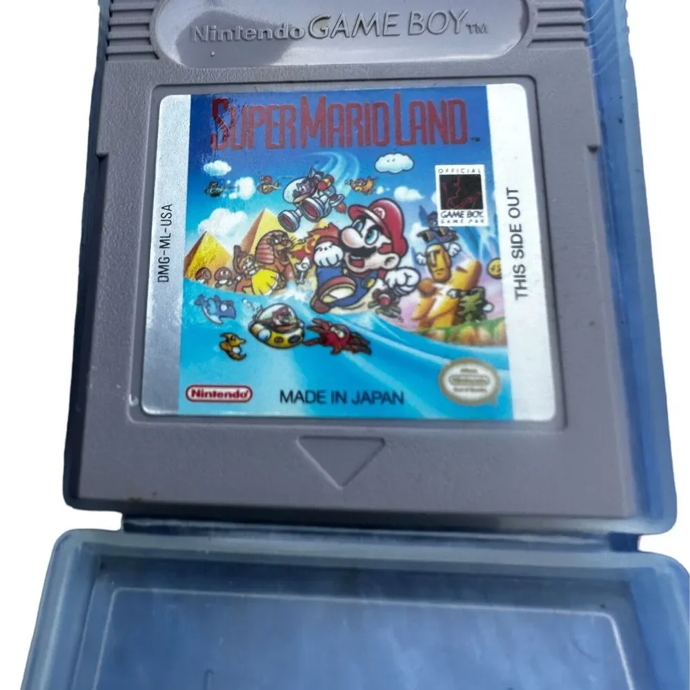 Super Mario Land Nintendo Authentic Gameboy Game - Tested + FREE CASE